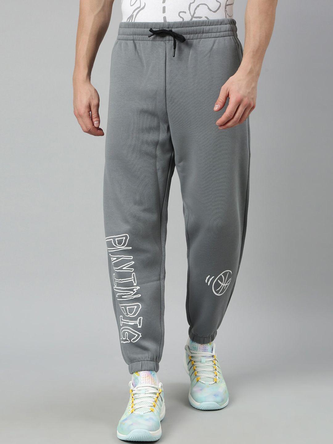 xtep abstract antimicrobial basketball joggers