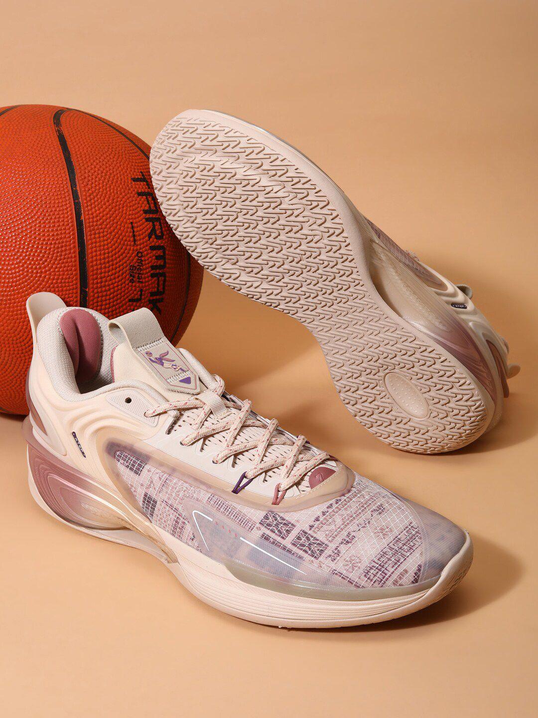 xtep men levitation 7 lightweight textile super grip eva basketball shoes