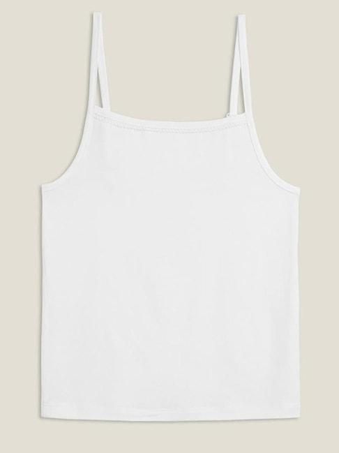 xy life kids white relaxed fit camisole