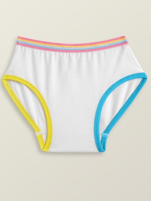 xy life kids white relaxed fit panties