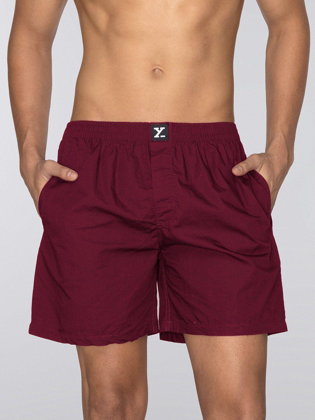 xyxx mid-rise combed cotton boxers