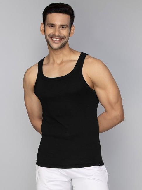 xyxx black square neck vest