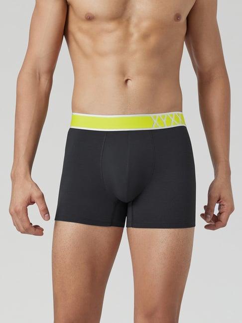 xyxx dark grey intellisoft micro modal trunks