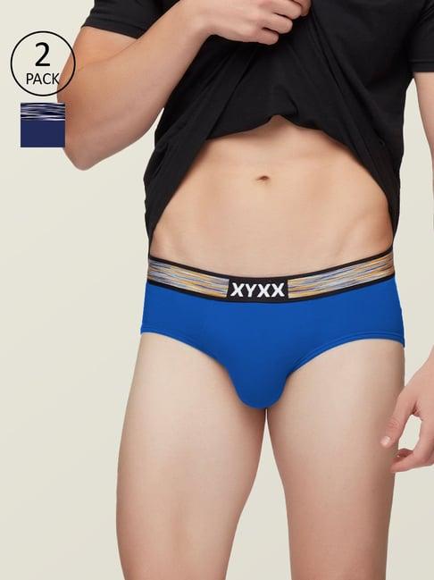 xyxx indigo & blue briefs - pack of 2