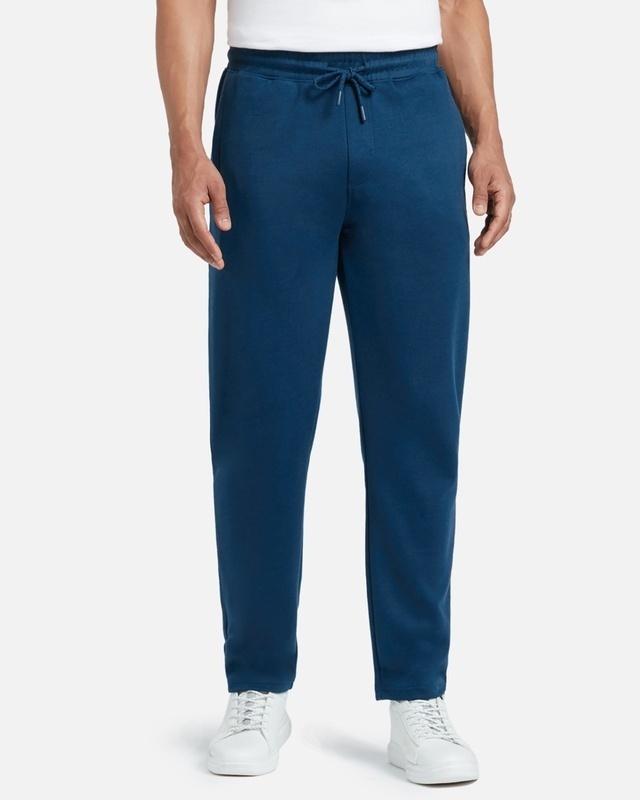 xyxx men's blue mid-rise regular fit pyjama