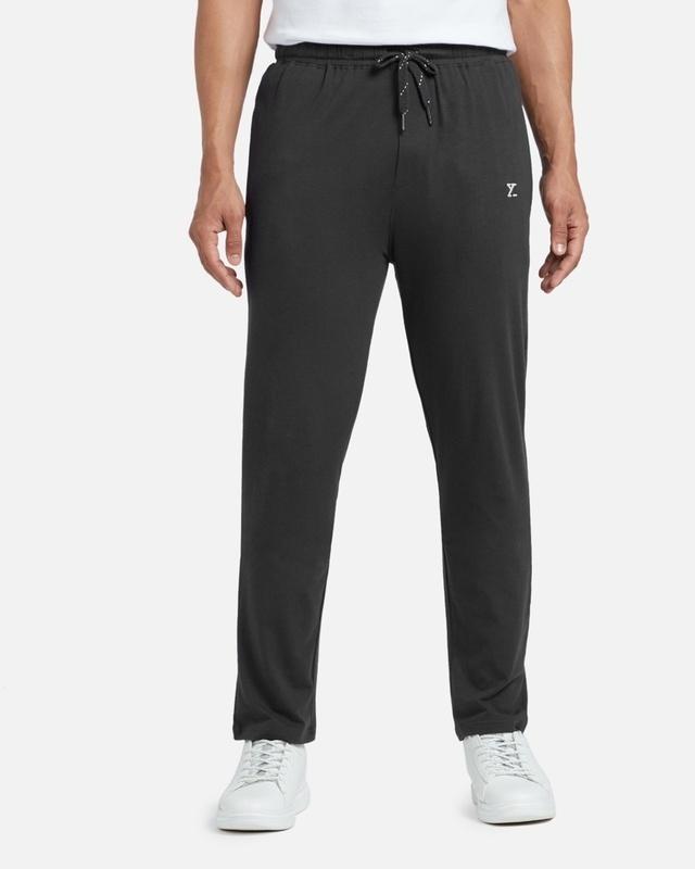 xyxx men's grey mid-rise regular fit pyjama