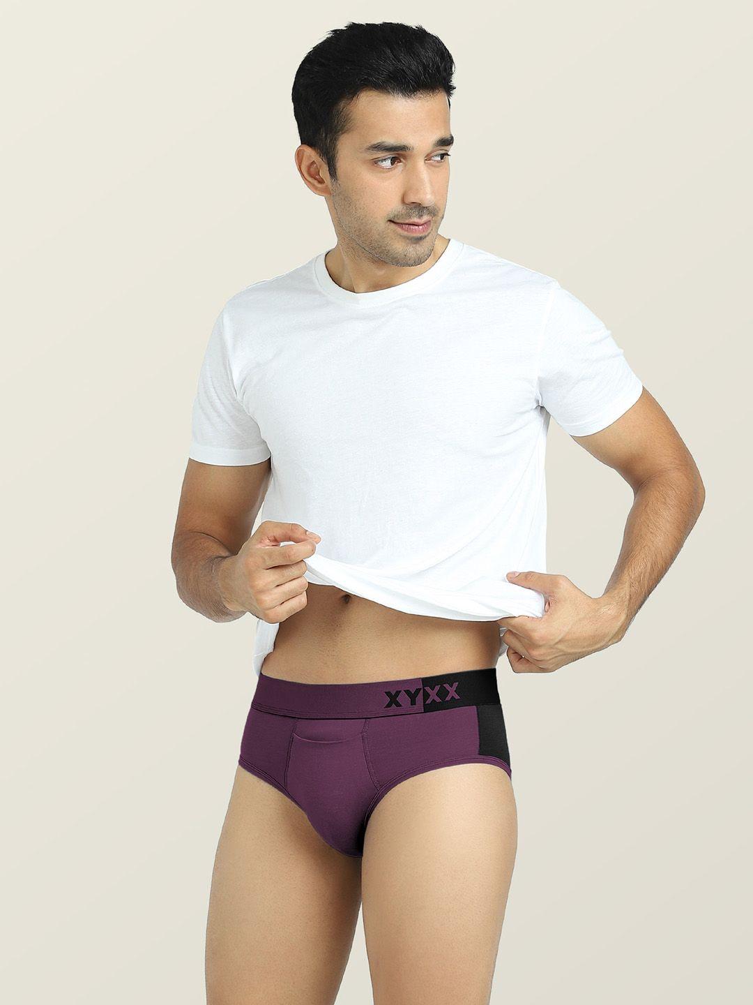 xyxx men's micro modal dualist briefs xybrf121