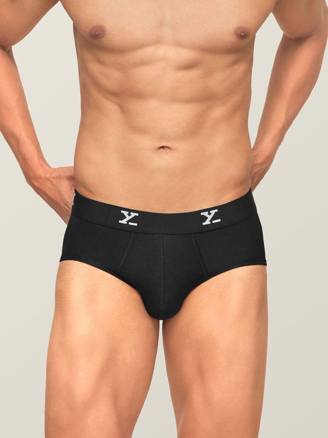 xyxx men brand logo printed micro modal ace briefs