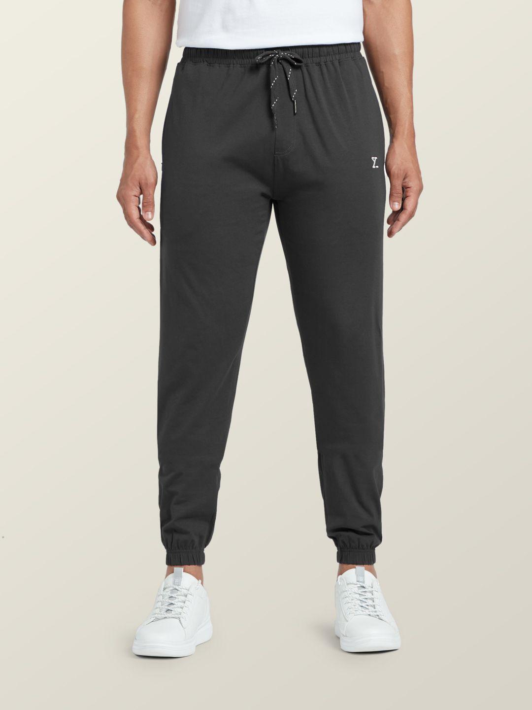 xyxx men grey solid joggers