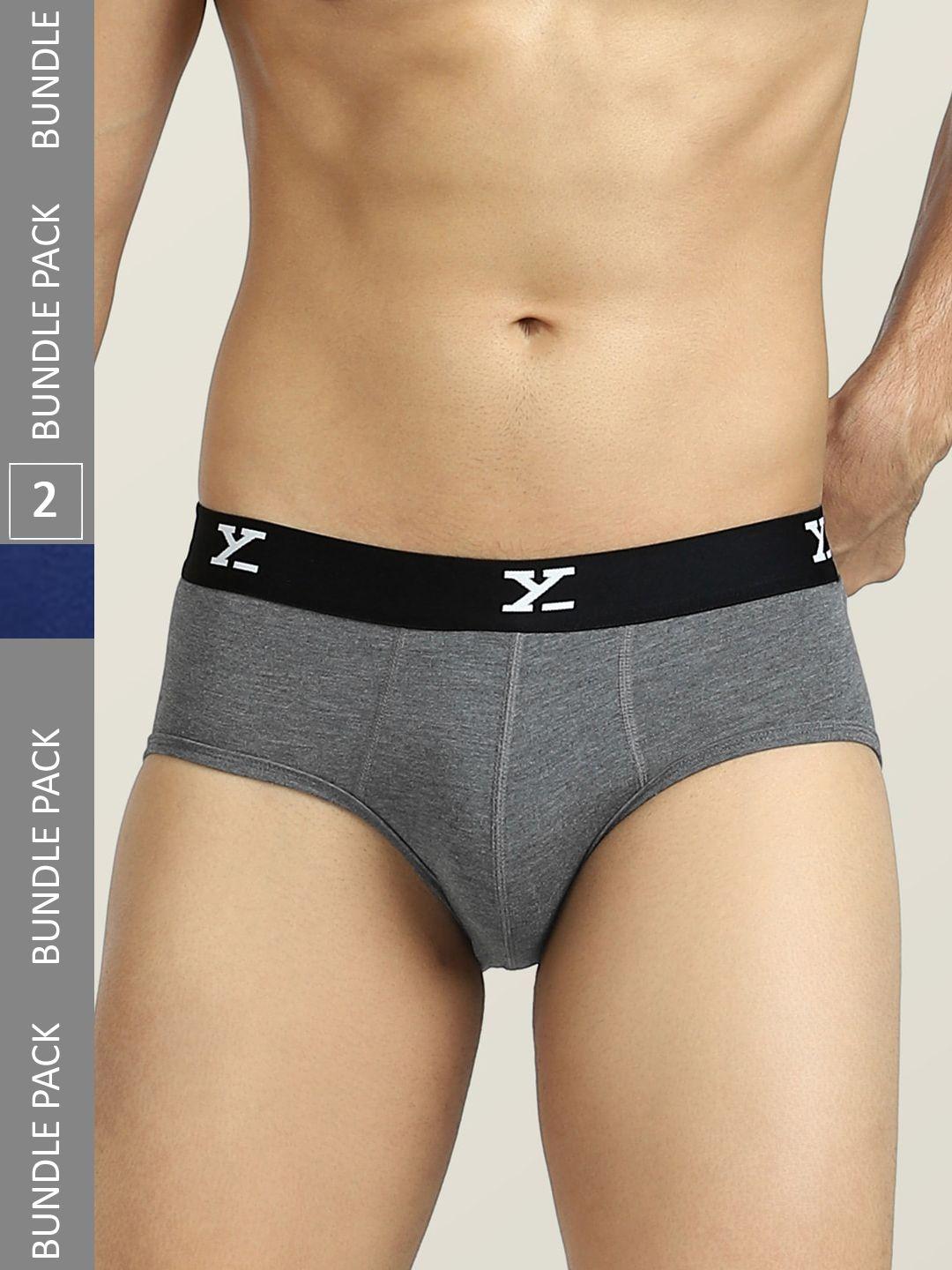 xyxx men pack of 2 anti bacterial briefs