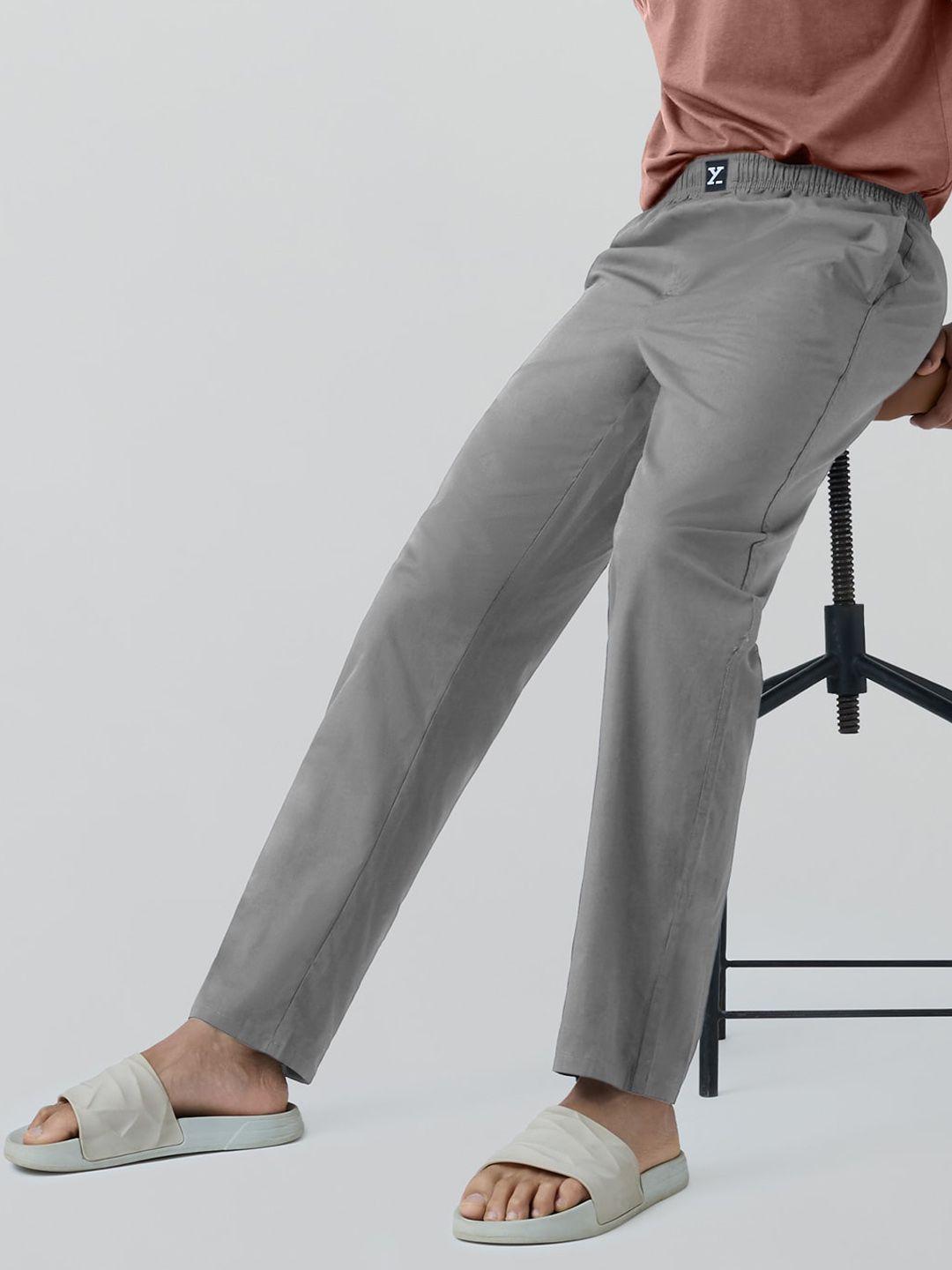 xyxx men straight-leg cotton lounge pants