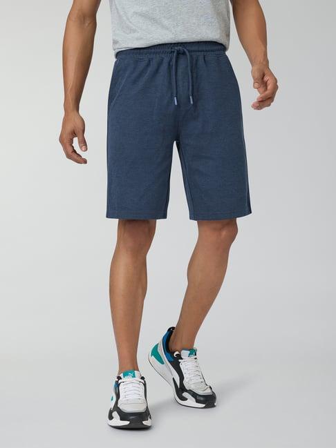 xyxx midnight blue regular fit shorts