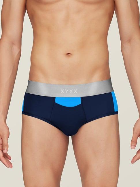 xyxx navy micro modal briefs