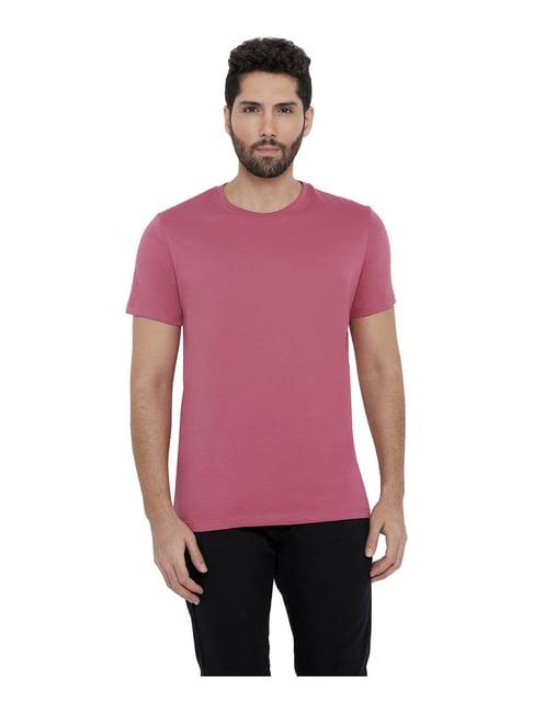 xyxx pink crew neck t-shirt