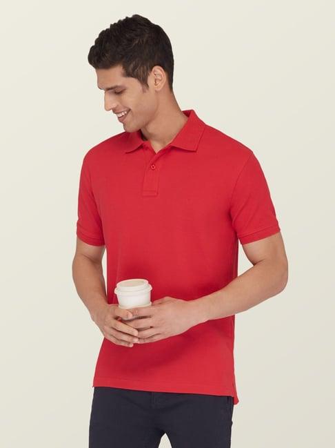 xyxx red polo t-shirt