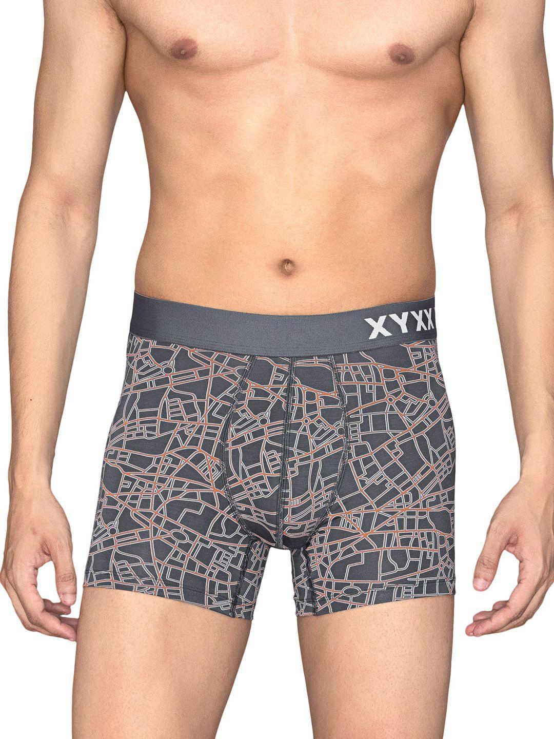 xyxx urbane printed modal short trunk xytrnk192