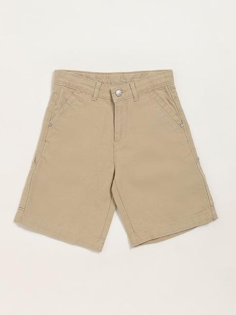 y&f kids by westside khaki bermuda shorts