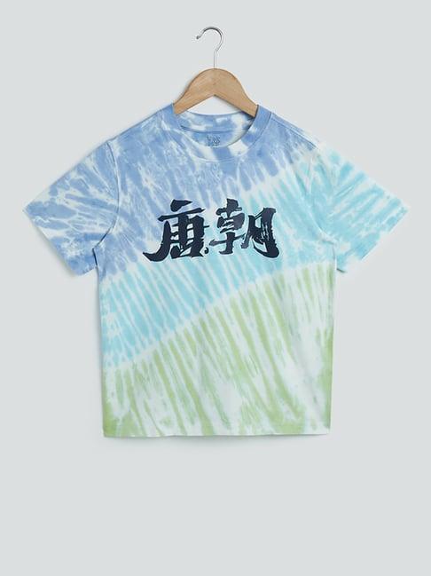 y&f kids by westside multicolour tie-dye t-shirt