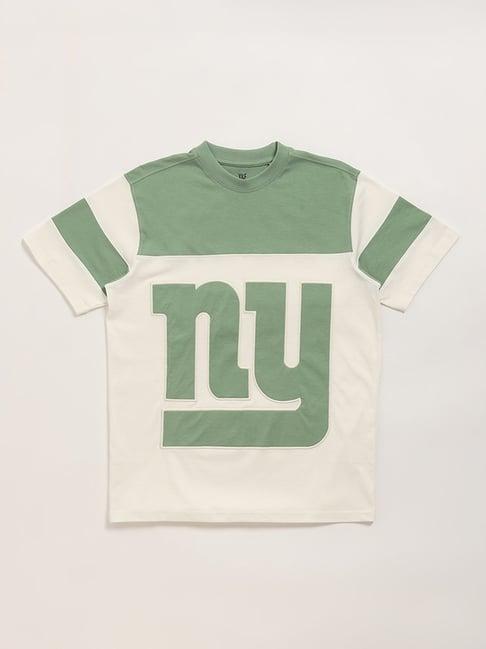 y&f kids by westside off-white printed t-shirt