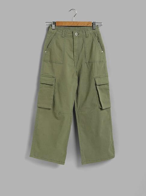 y&f kids by westside olive cargo jeans