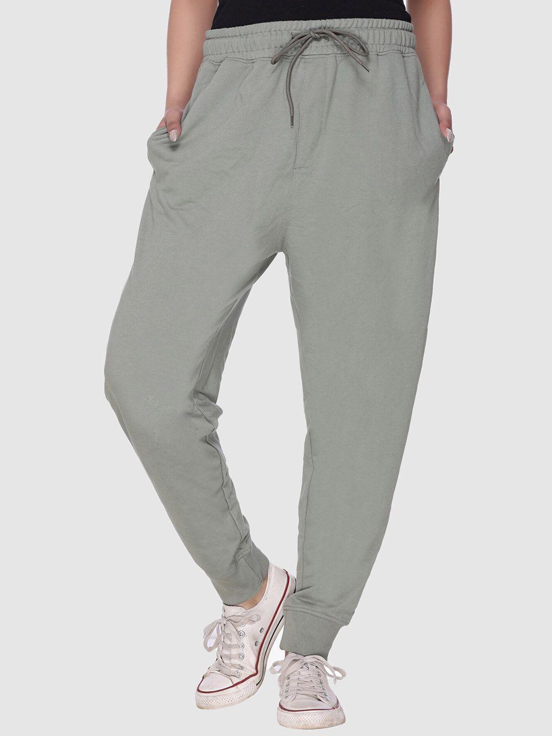 y&i women mid-rise cotton joggers