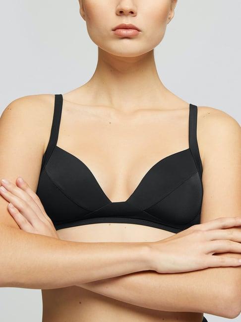 yamamay black non wired non padded shaper bra