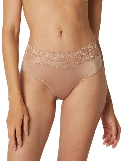 yamamay bronze lace hipster panty (primula color)