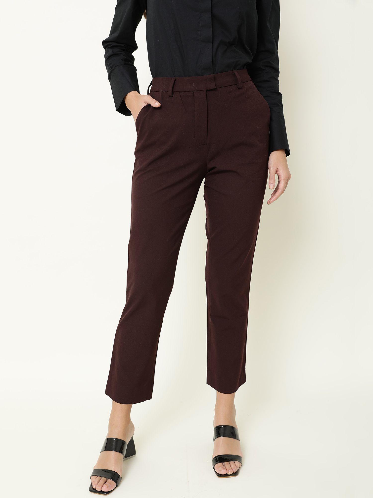 yard ankle length trousers