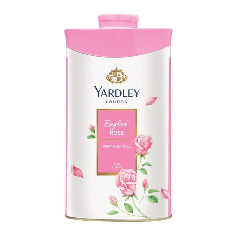 yardley london english rose perfumed talc