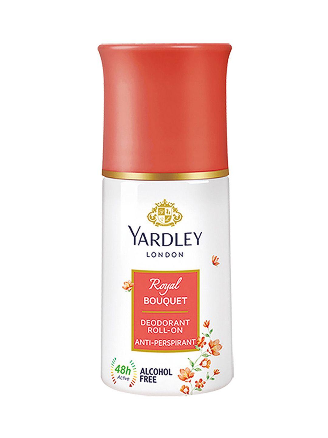 yardley london royal bouquet anti-perspirant deodorant roll-on - 50 ml