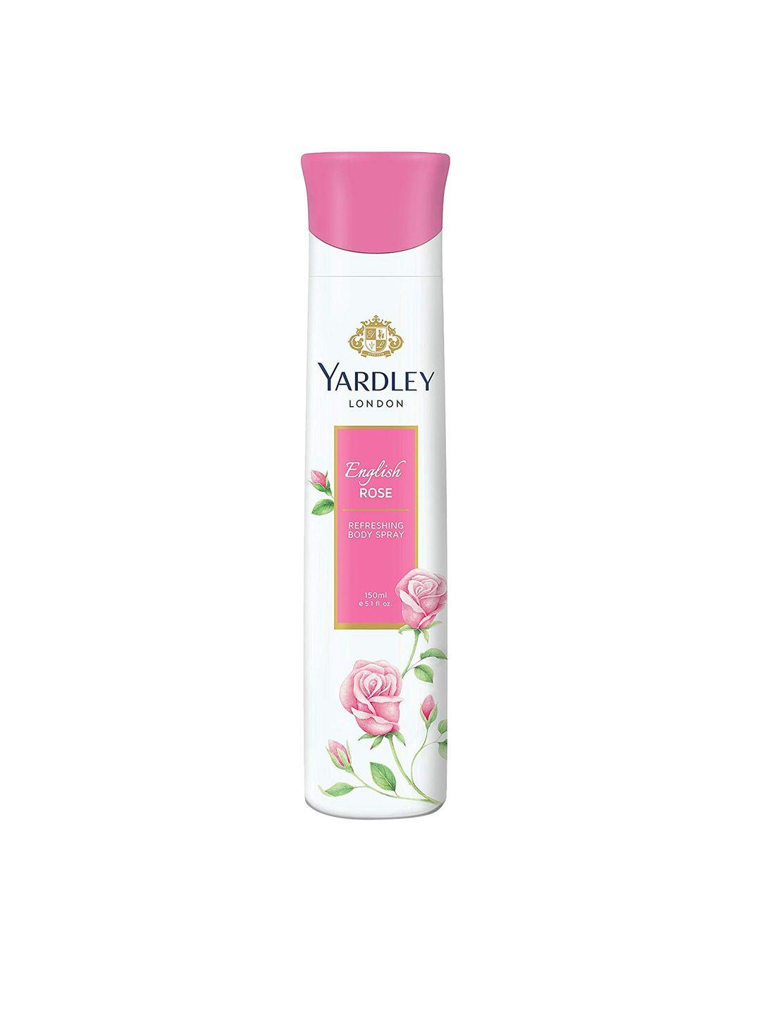 yardley london women english rose body spray 150ml