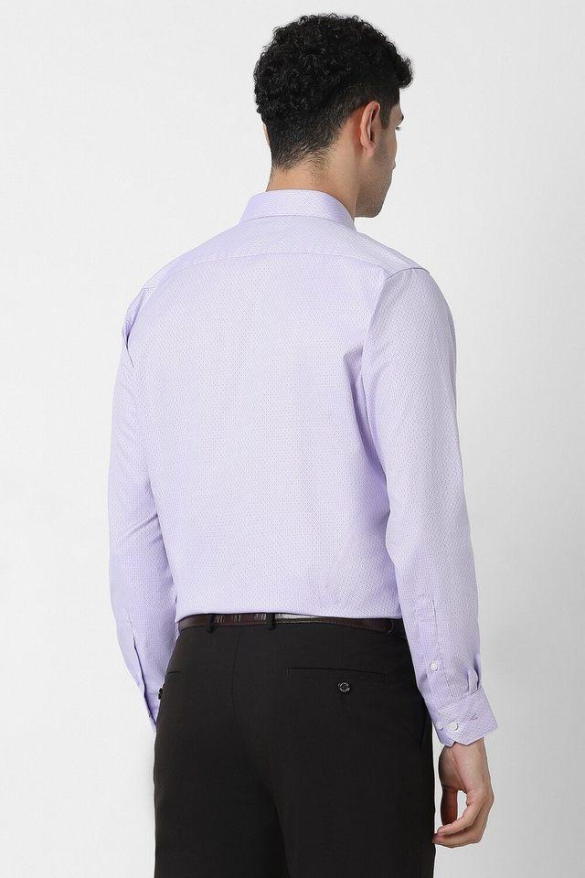 yarn dyed cotton regular fit mens formal shirt