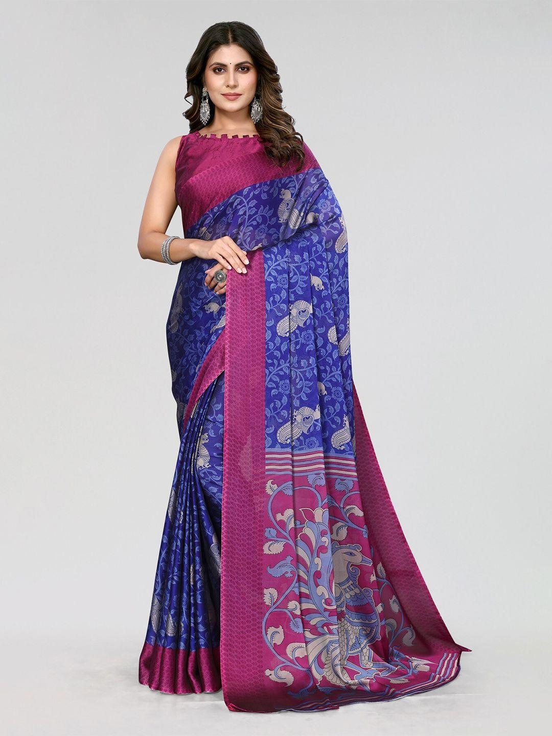 yashika ethnic motifs printed leheriya saree