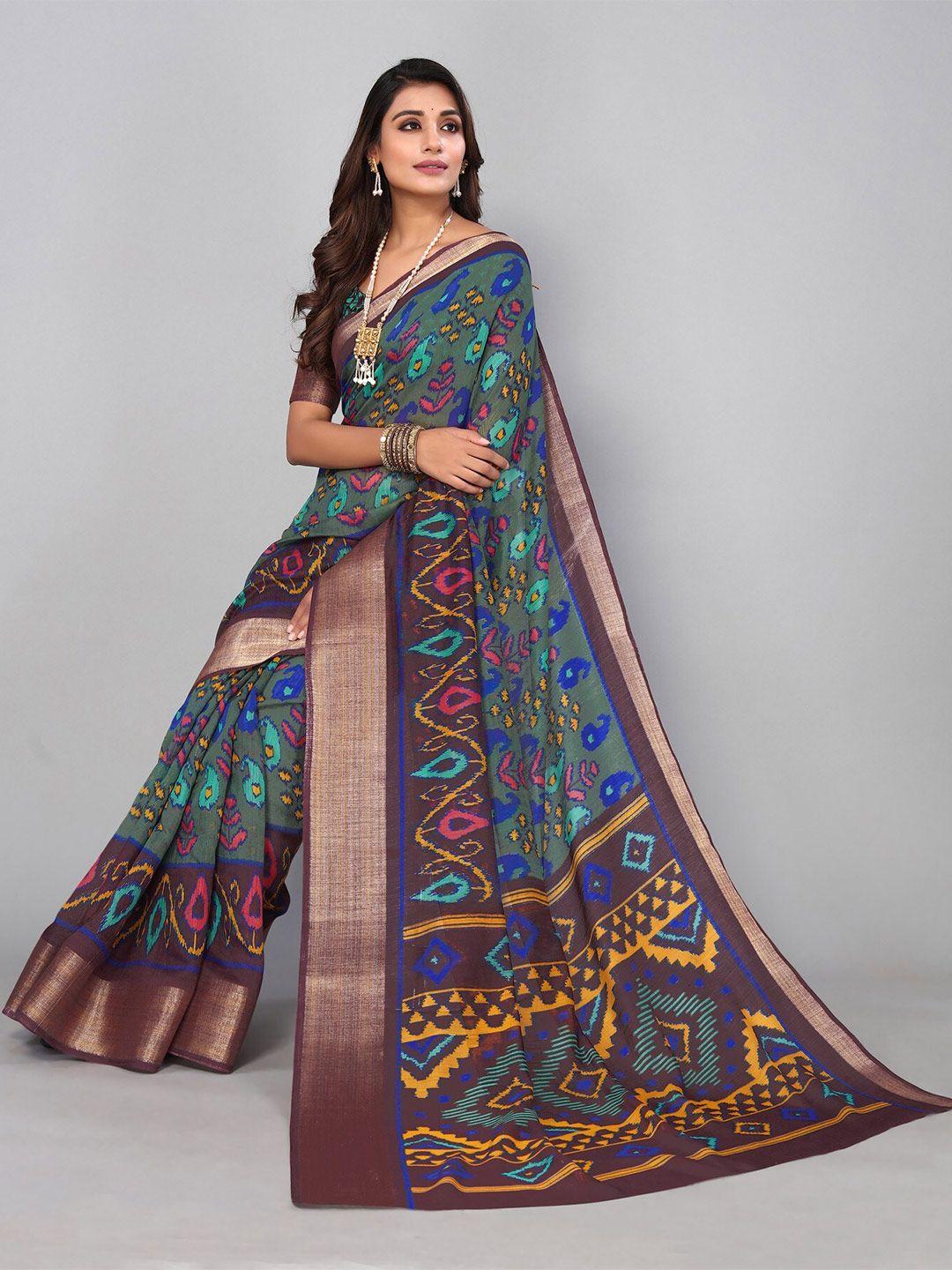 yashika paisley zari saree