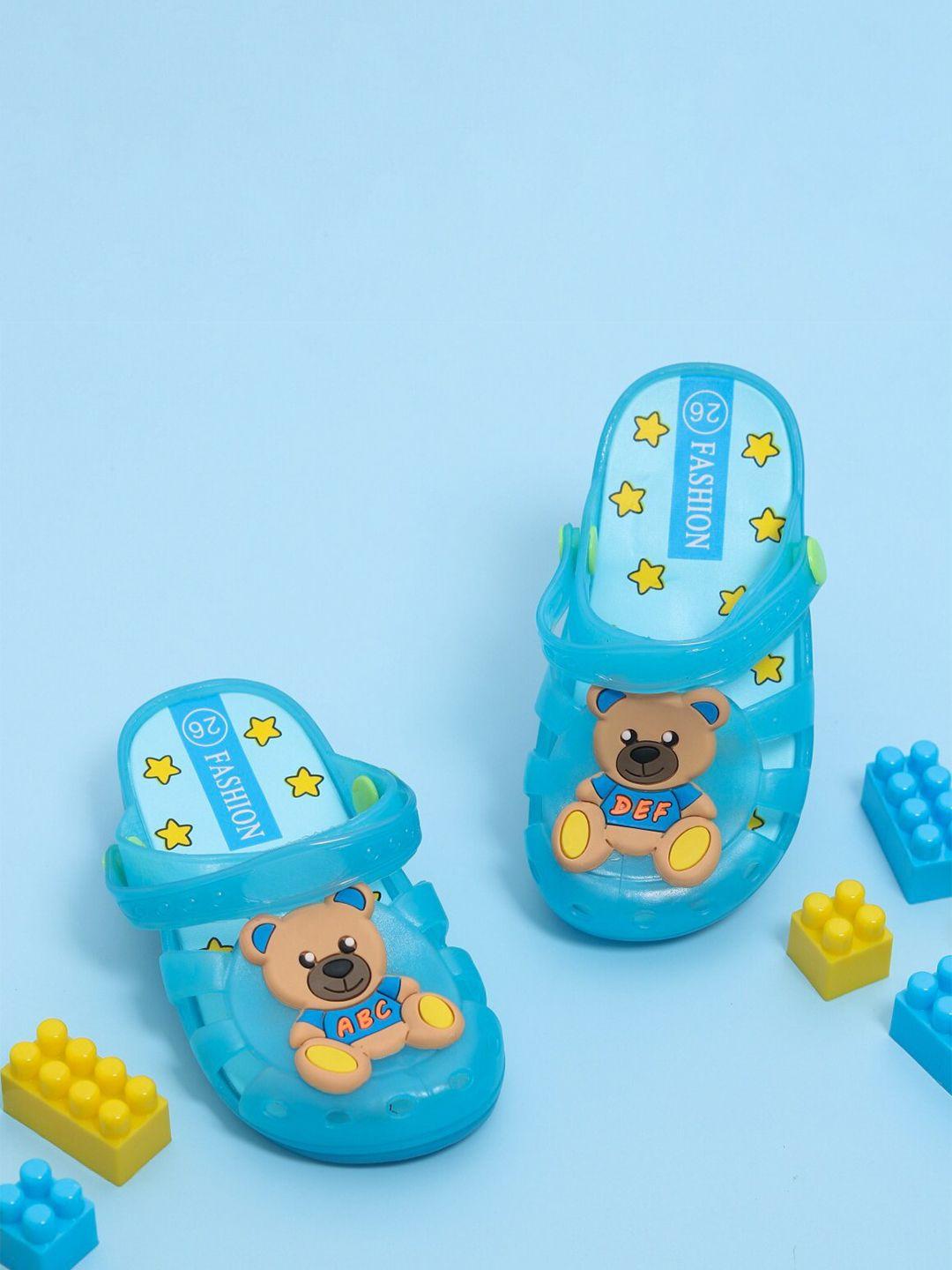 yellow-bee-boys-teddy-patch-led-clogs