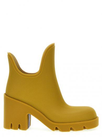 yellow marsh ankle boots