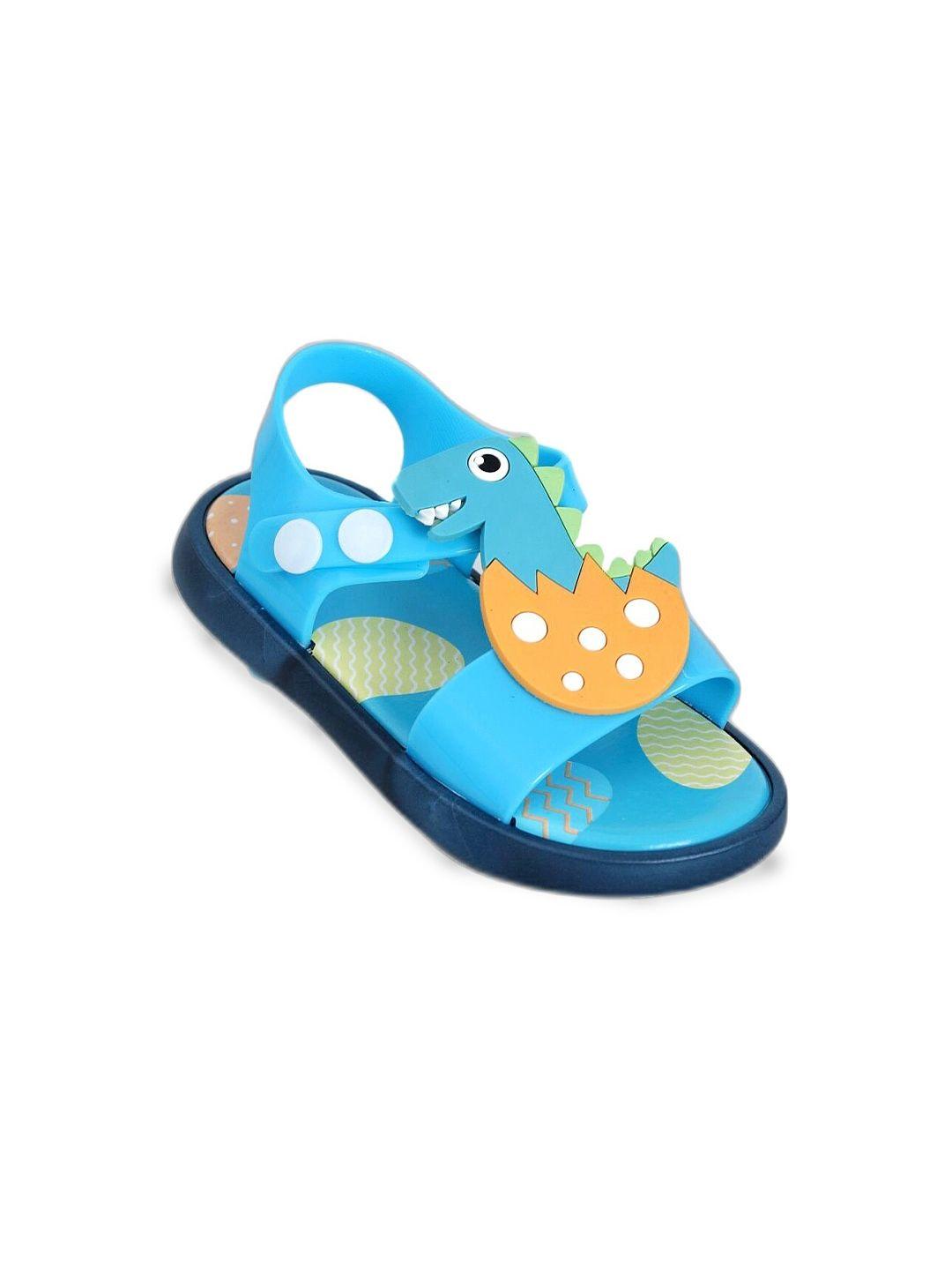 yellow bee boys baby dino comfort sandals