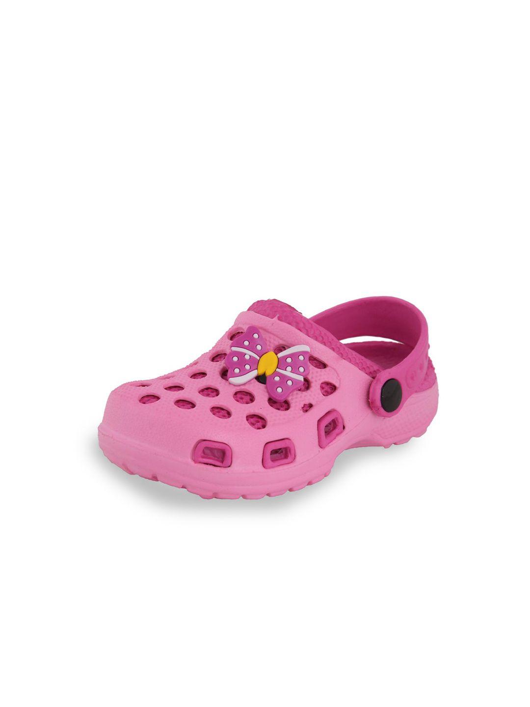 yellow bee girls bows applique rubber clogs