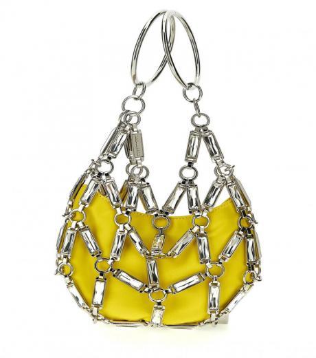 yellow cage handbag