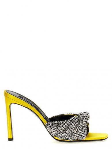 yellow evangelie heels