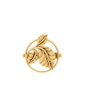 yellow gold classic ring