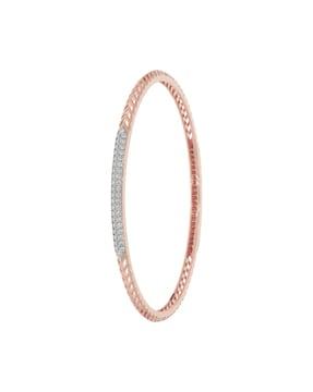 yellow gold rose gold-plated thin bangle