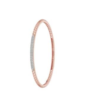 yellow gold rose gold-plated thin bangle