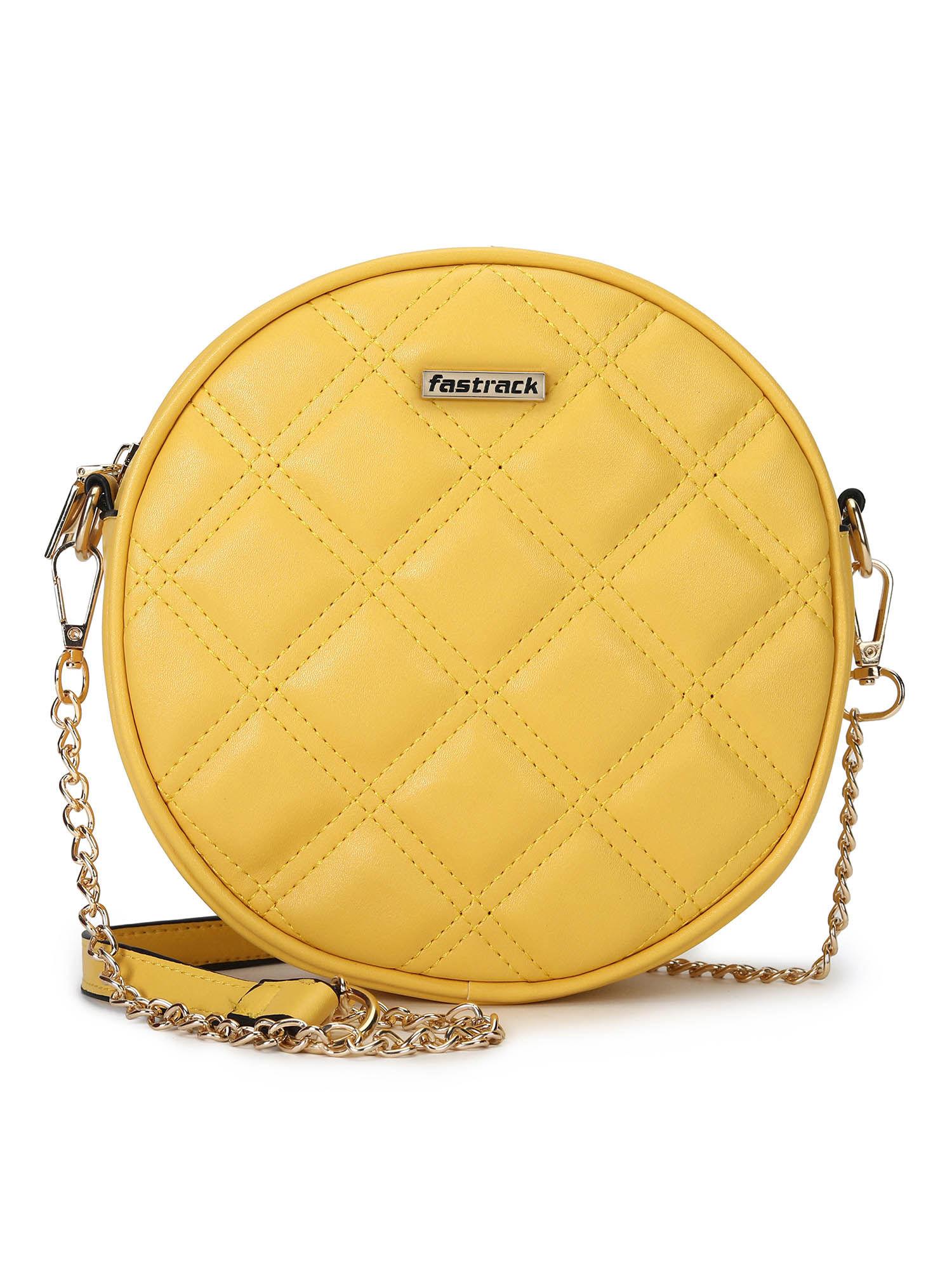 yellow sling bag for women