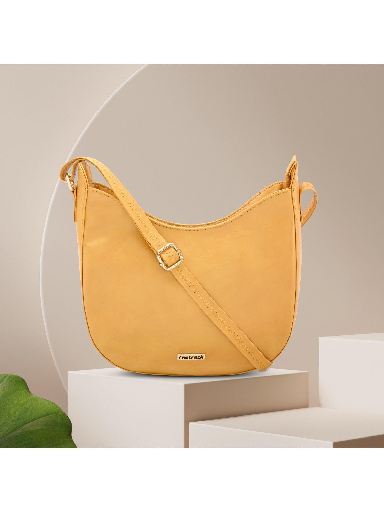 yellow sling bag for women