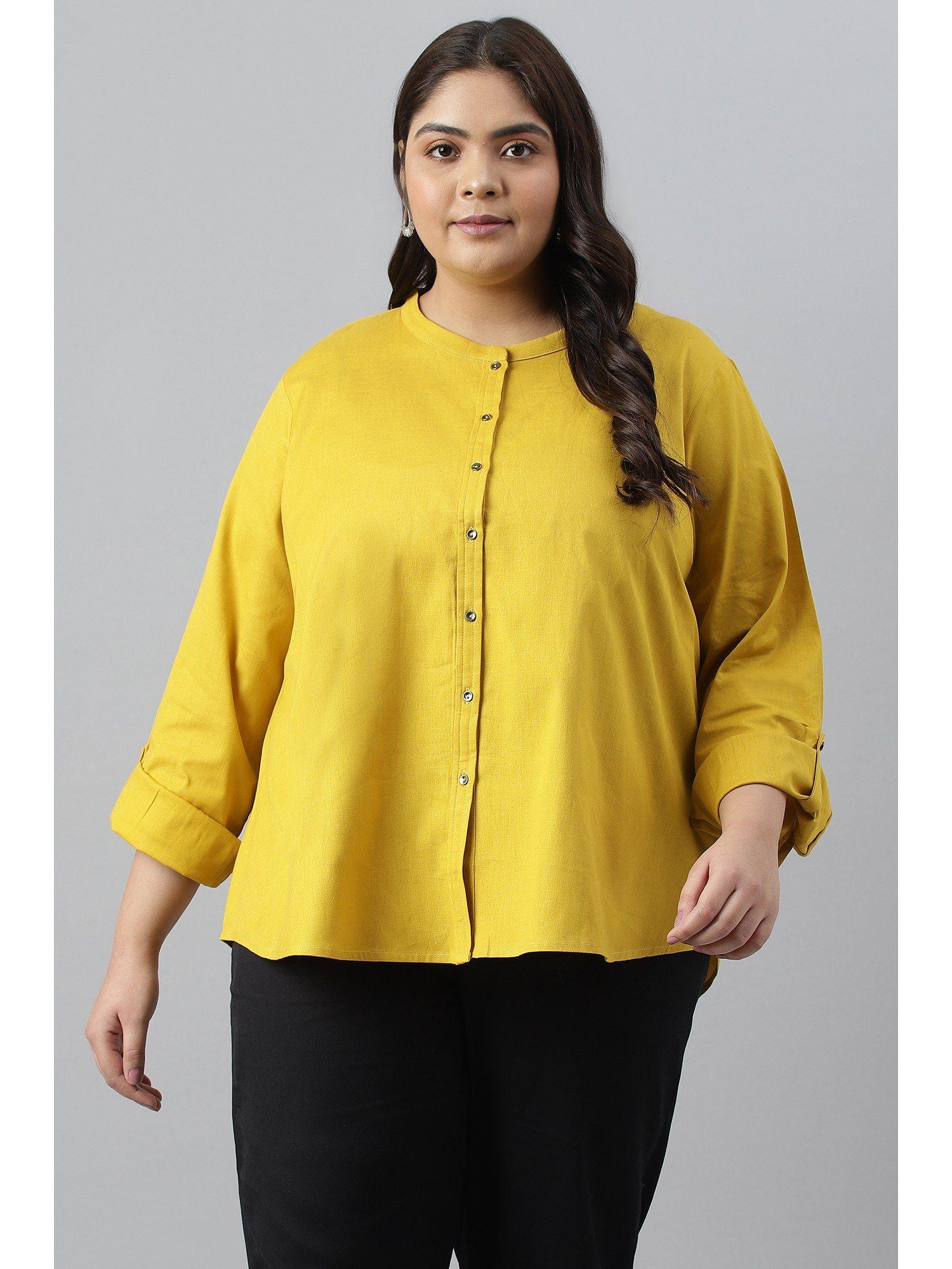 yellow solid top