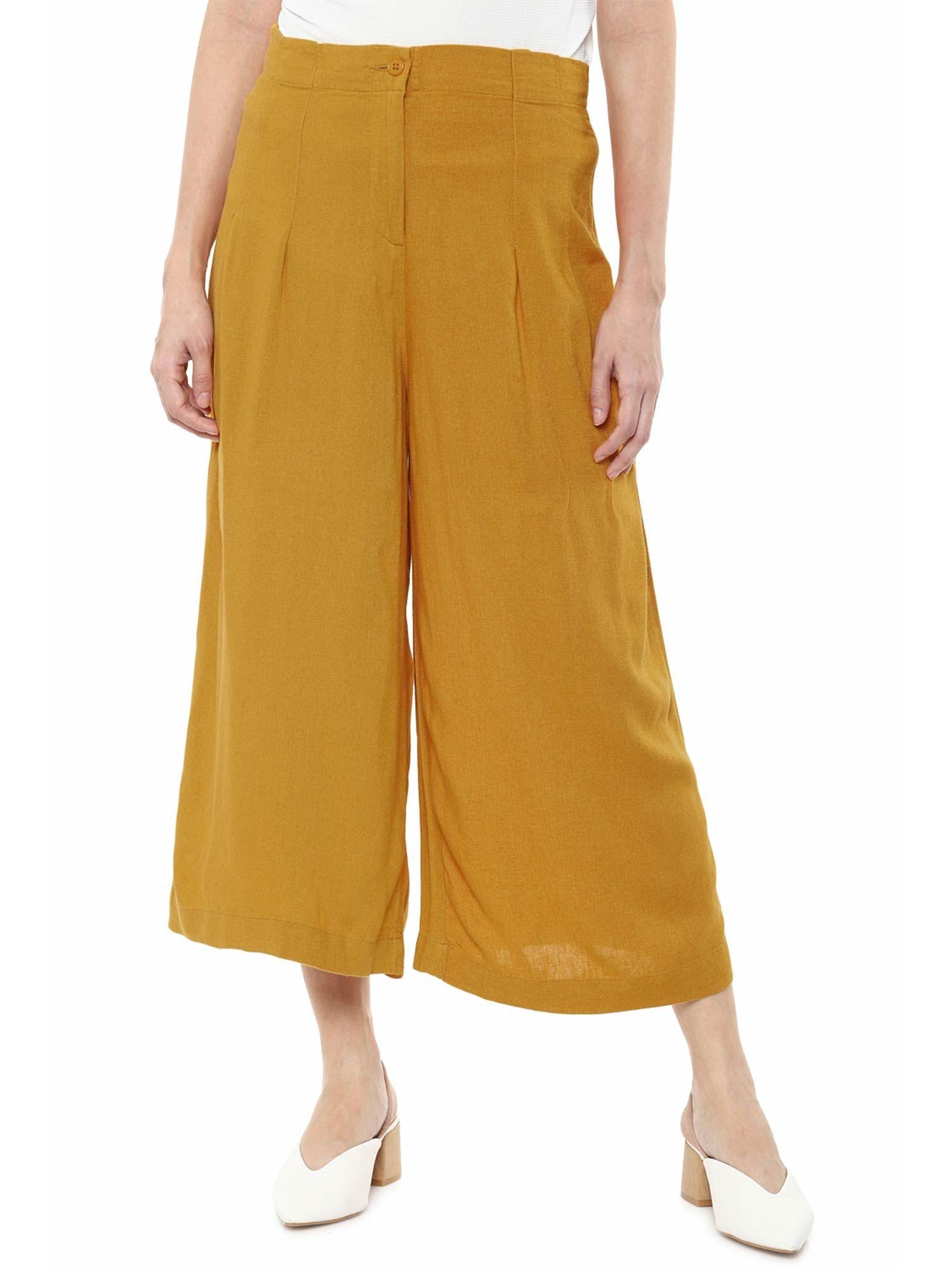 yellow trousers