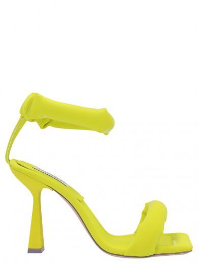 yellow vinyl heels