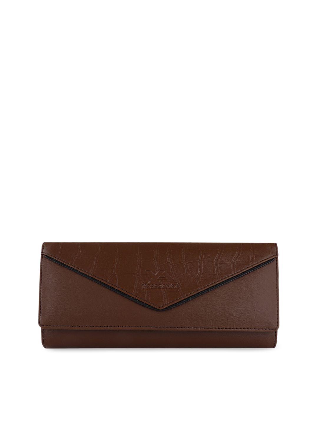 yessbenza women brown envelope clutches