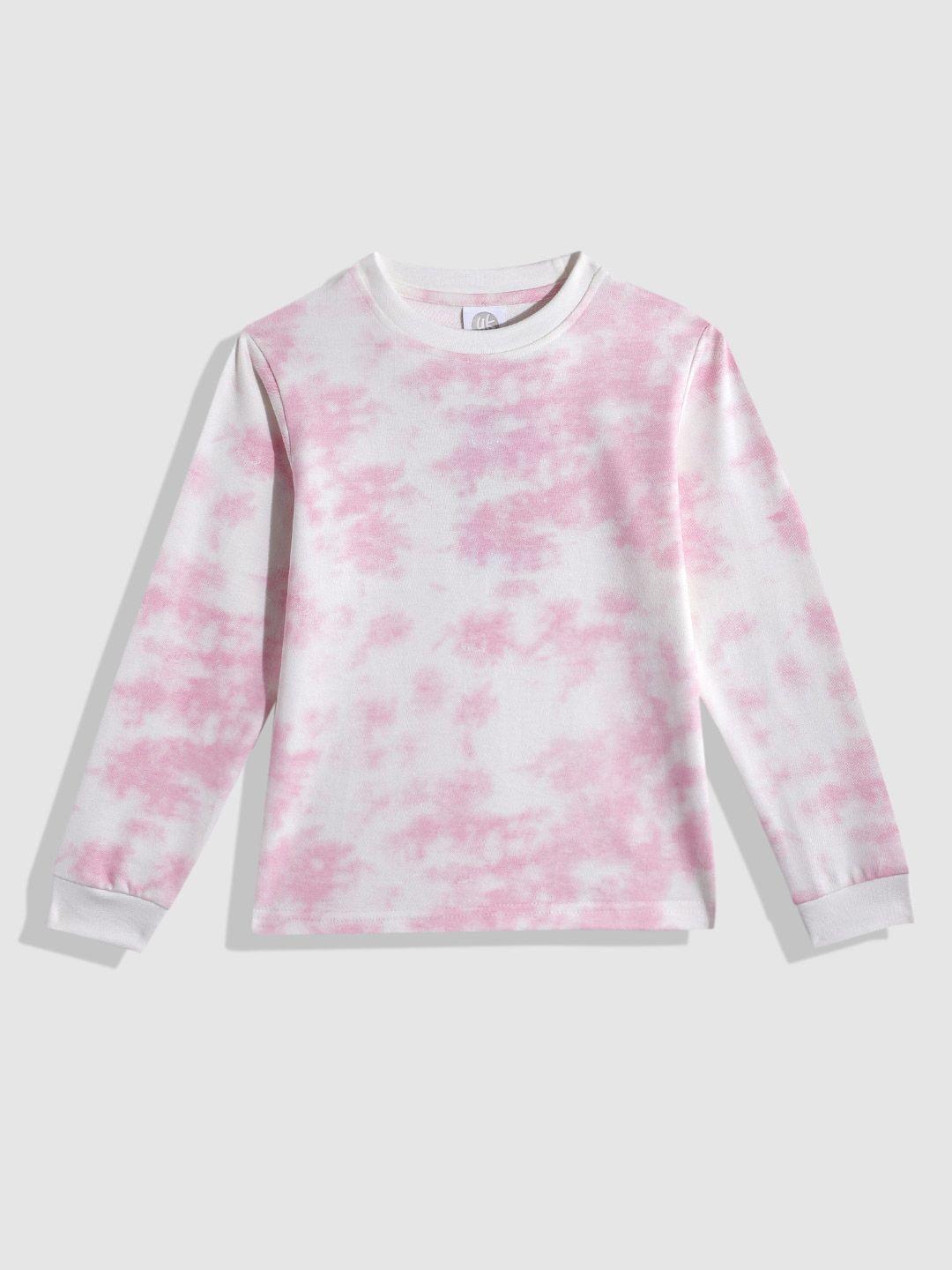 yk unisex kids abstract printed pure cotton sweatshirt